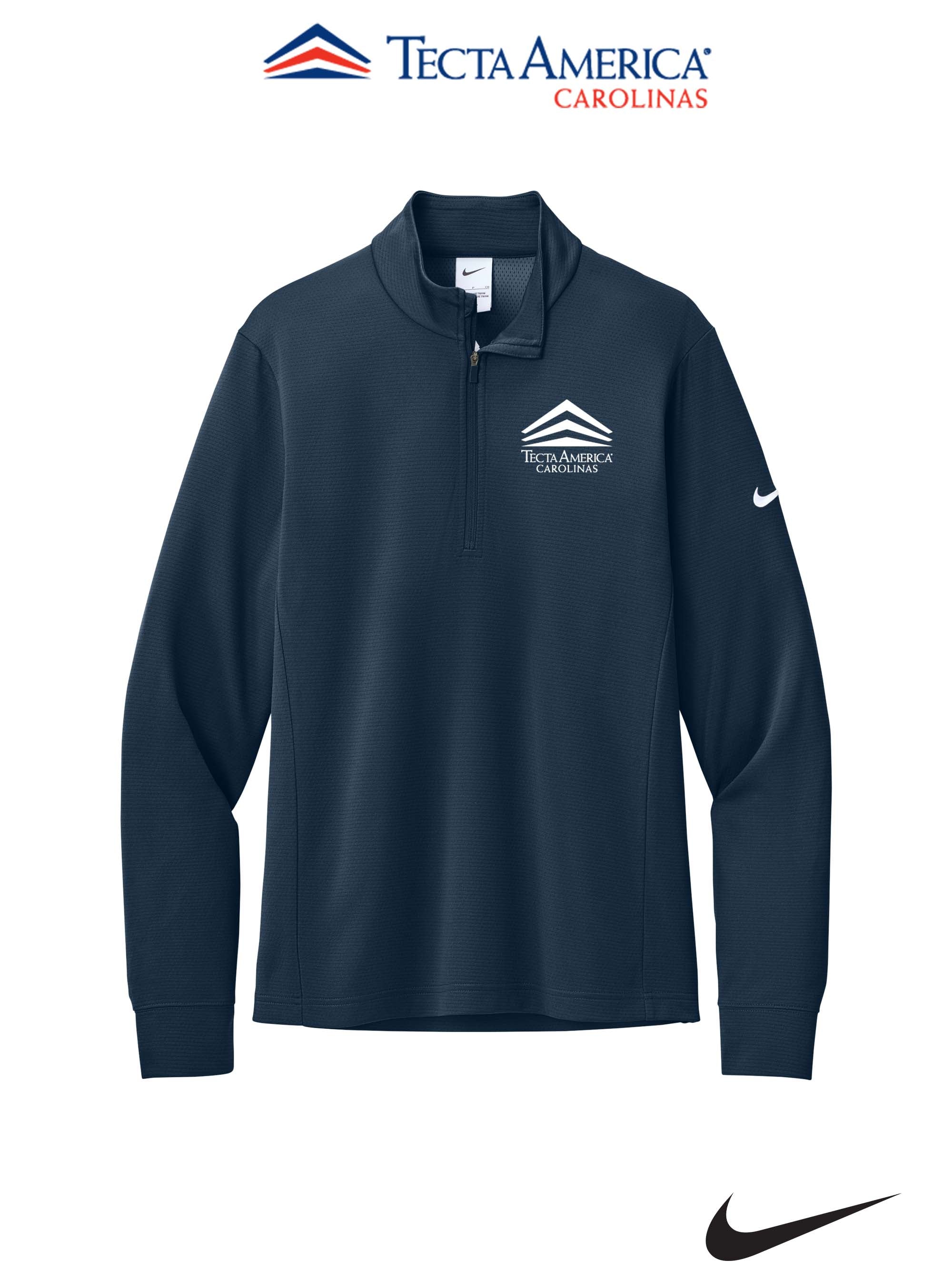 Nike Essential 1/2-Zip Cover-Up - Tecta America Carolinas LLC