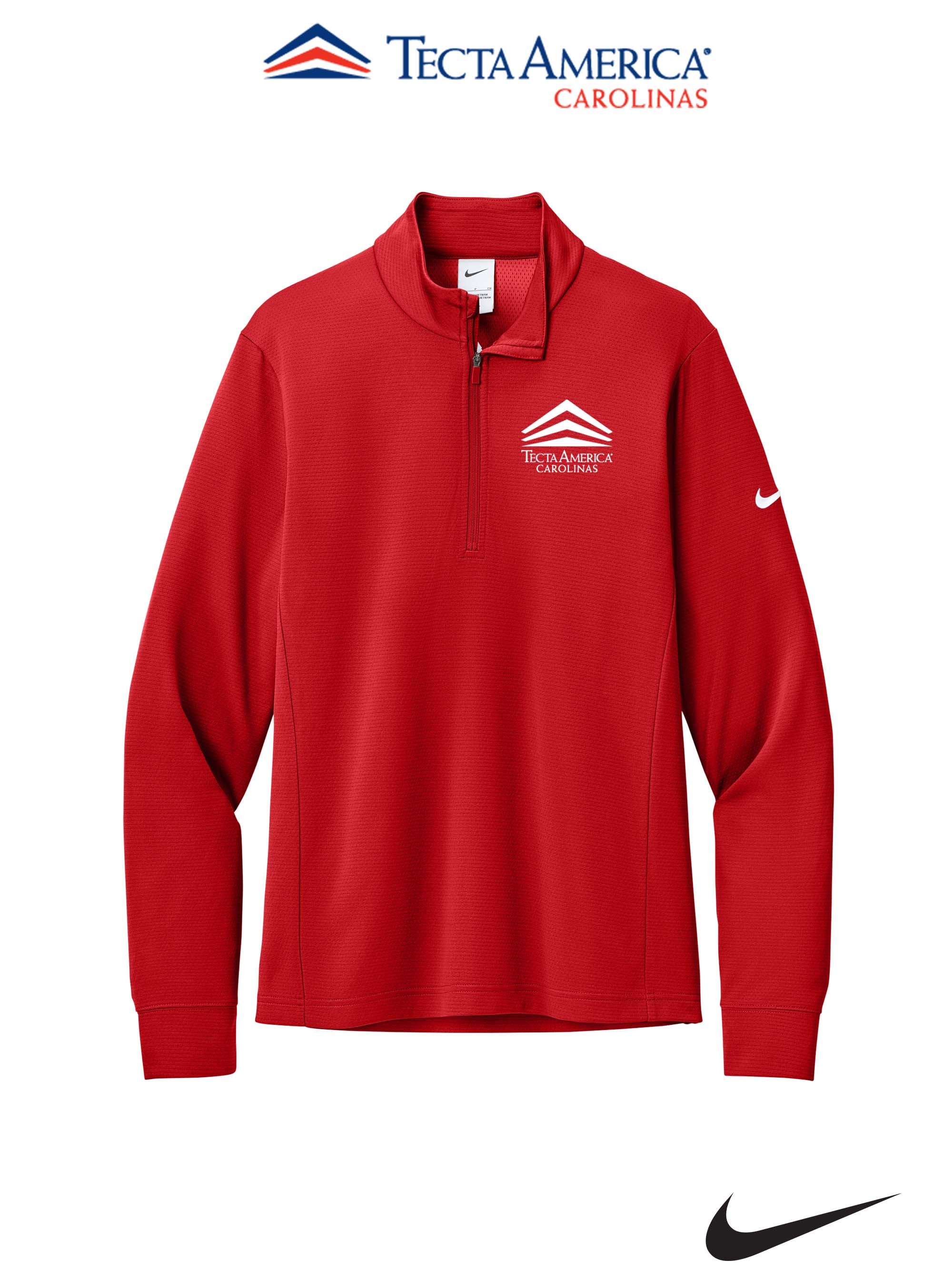 Nike Essential 1/2-Zip Cover-Up - Tecta America Carolinas LLC