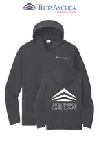 Port & Co™ Performance Pullover Hooded UPF50 Tee - Tecta America Carolinas LLC