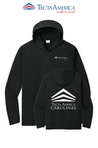 Port & Co™ Performance Pullover Hooded UPF50 Tee - Tecta America Carolinas LLC