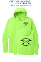 Port & Co™ Performance Pullover Hooded UPF50 Tee - CRS
