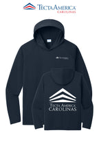 Port & Co™ Performance Pullover Hooded UPF50 Tee - Tecta America Carolinas LLC