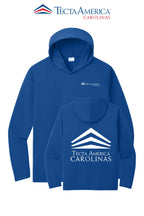 Port & Co™ Performance Pullover Hooded UPF50 Tee - Tecta America Carolinas LLC