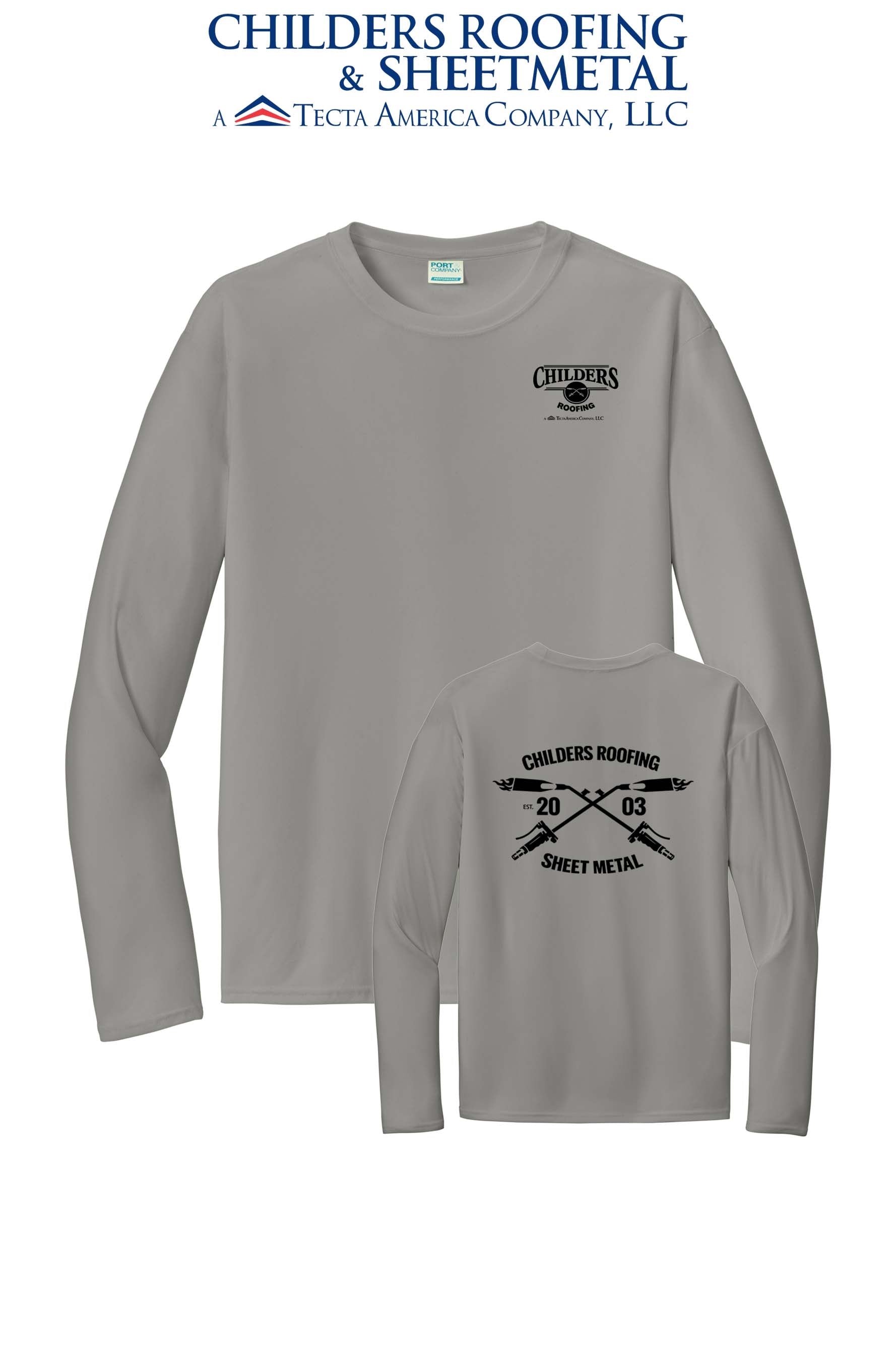 Port & Co™ Performance UPF 50 Long Sleeve - CRS