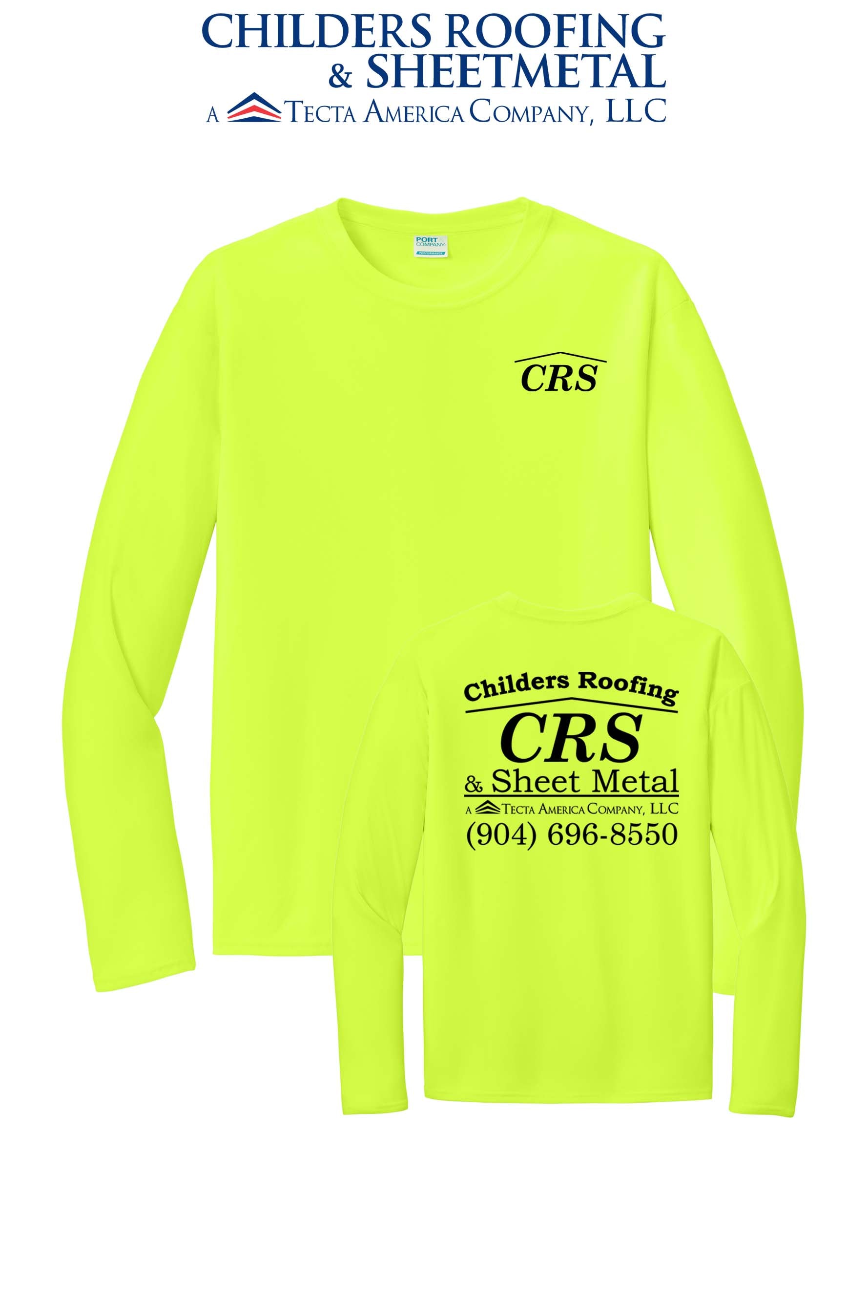Port & Co™ Performance UPF 50 Long Sleeve - CRS