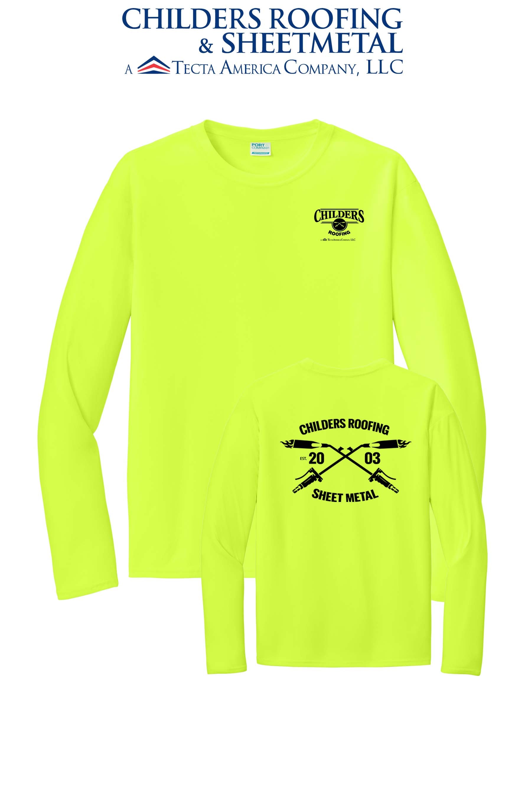 Port & Co™ Performance UPF 50 Long Sleeve - CRS