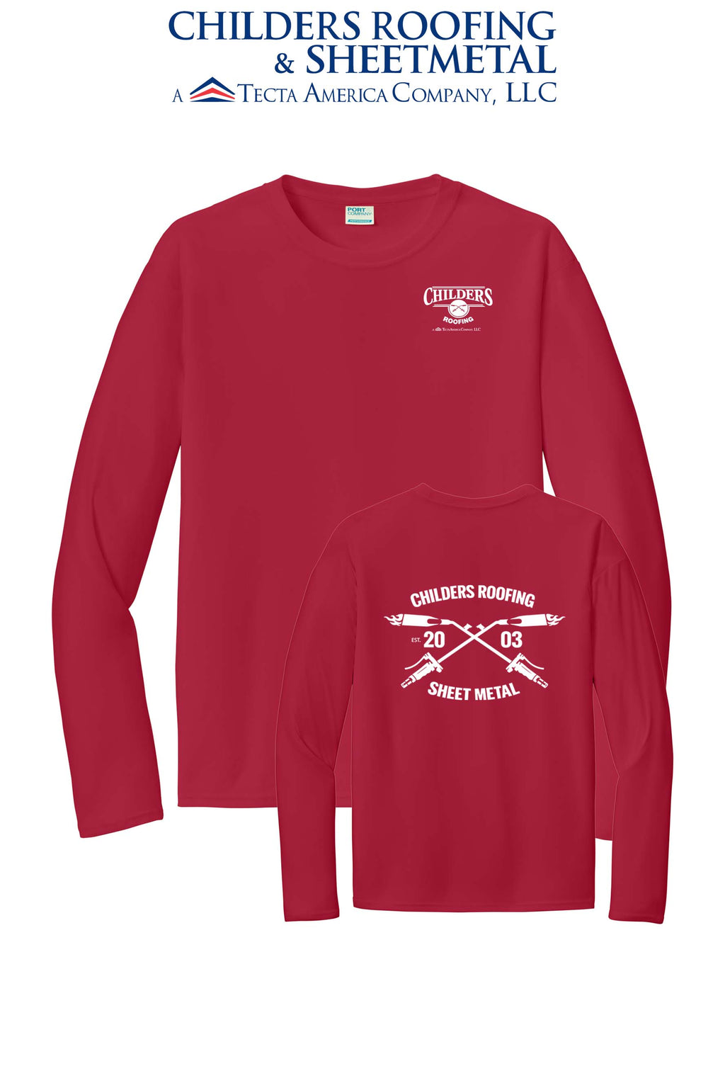 Port & Co™ Performance UPF 50 Long Sleeve - CRS