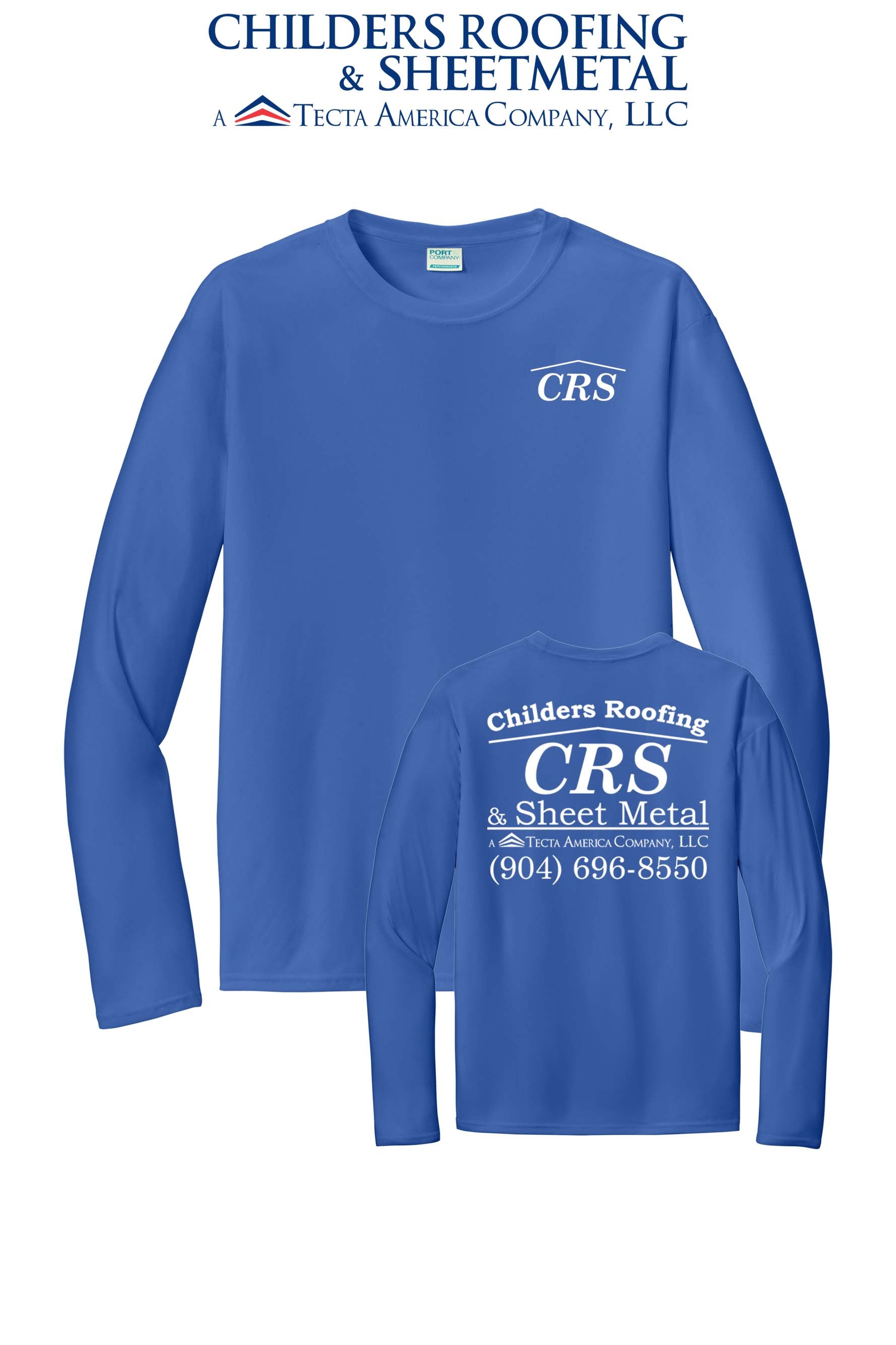 Port & Co™ Performance UPF 50 Long Sleeve - CRS
