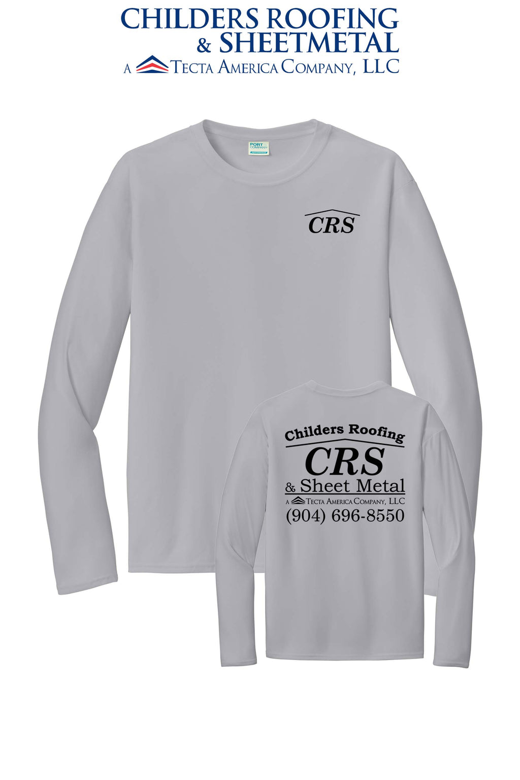 Port & Co™ Performance UPF 50 Long Sleeve - CRS