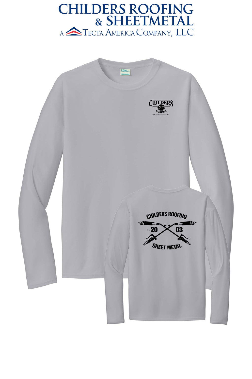 Port & Co™ Performance UPF 50 Long Sleeve - CRS