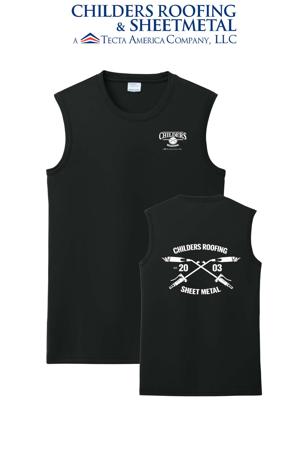 Port & Co™ Performance  UPF50 Sleeveless Tee - CRS