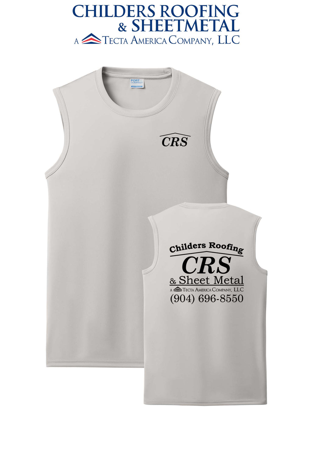 Port & Co™ Performance  UPF50 Sleeveless Tee - CRS