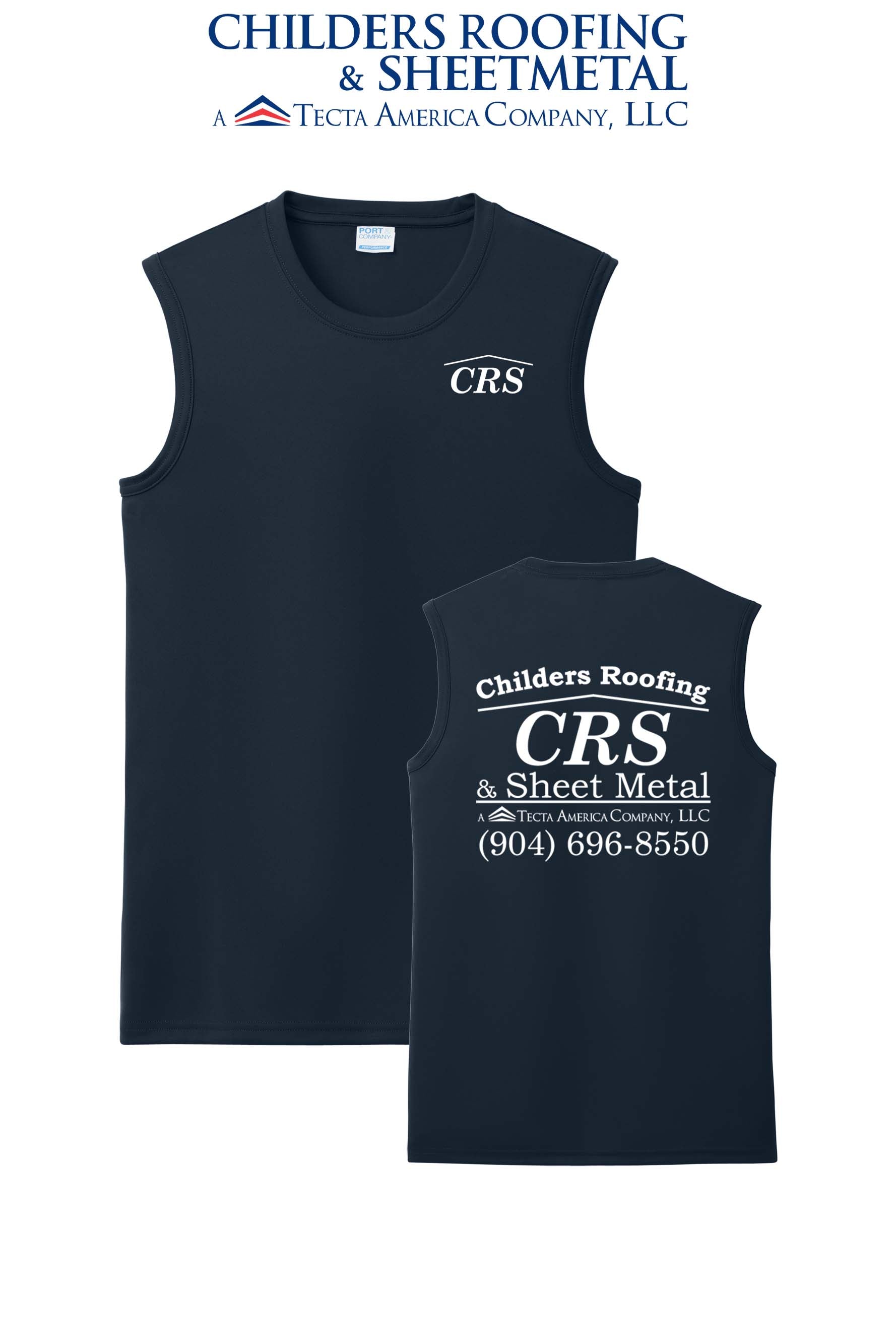 Port & Co™ Performance  UPF50 Sleeveless Tee - CRS