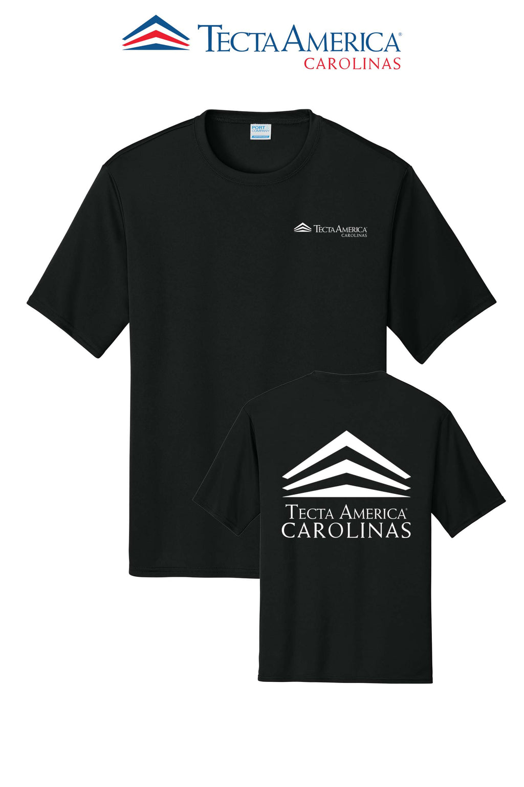 Port & Co™ Performance UPF 50 Tee - Tecta America Carolinas LLC