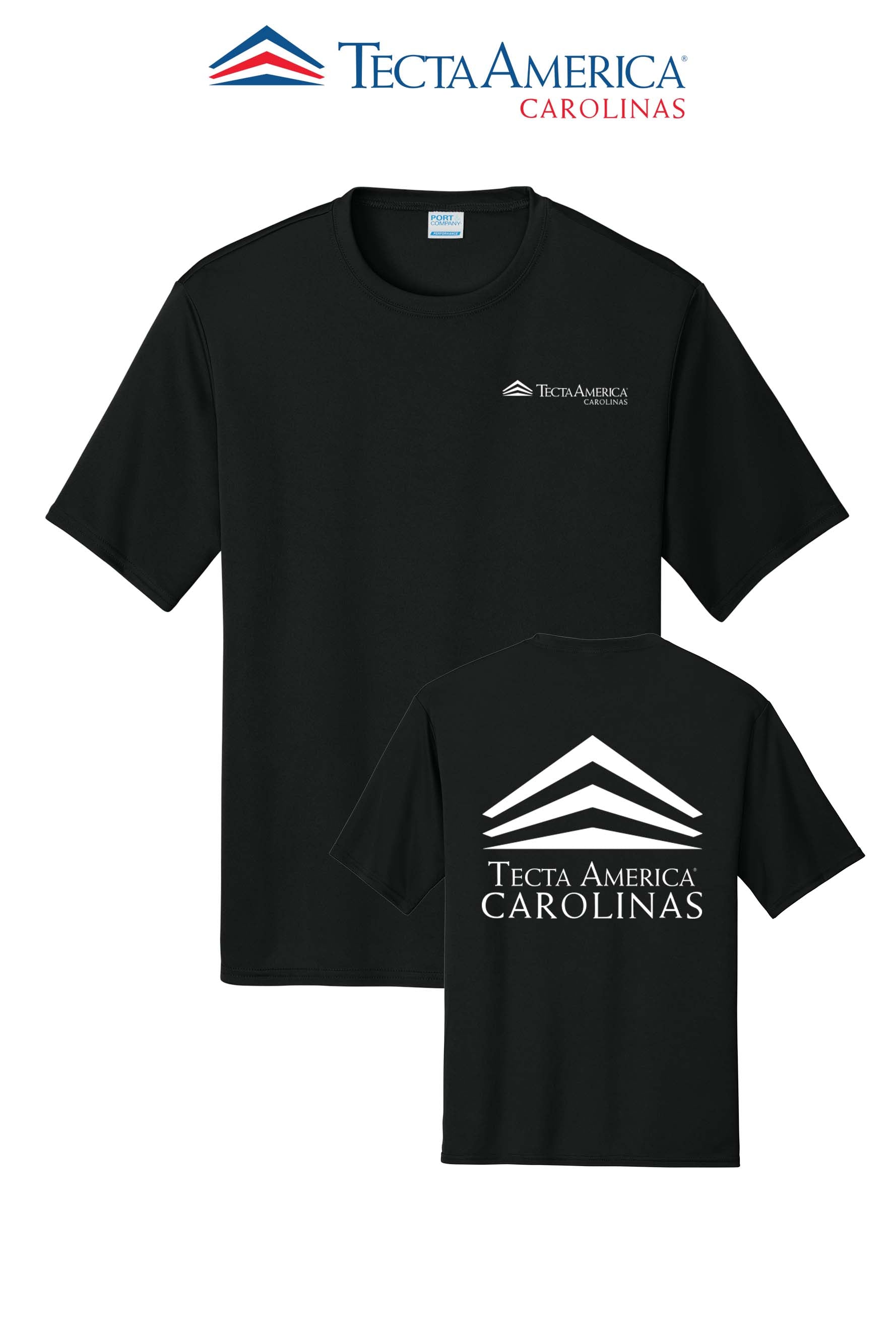 Port & Co™ Performance UPF 50 Tee - Tecta America Carolinas LLC