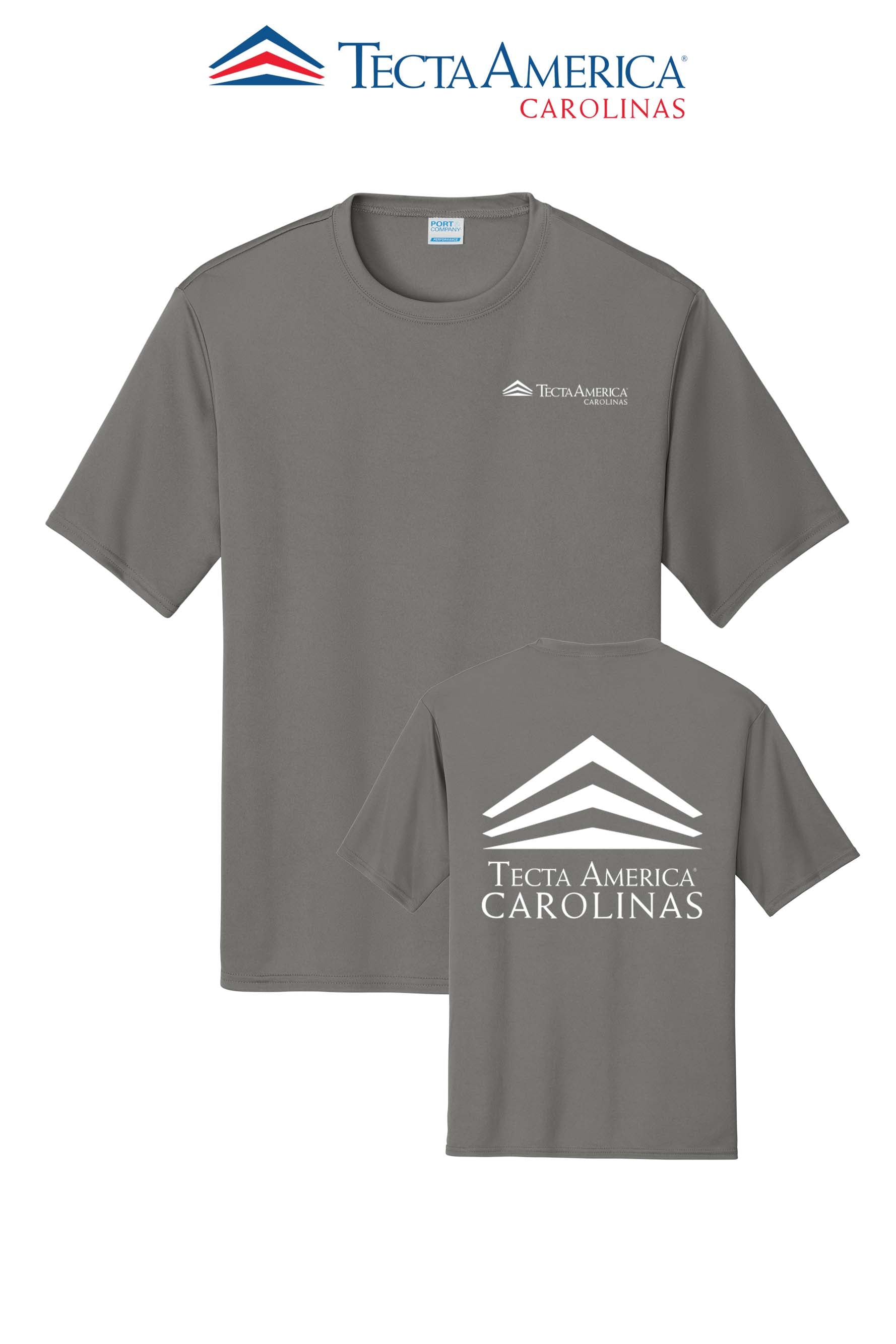 Port & Co™ Performance UPF 50 Tee - Tecta America Carolinas LLC
