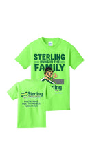 "Sterling Runs in the Family" Youth Tee - Sterling Commercial Roofing