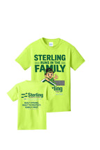 "Sterling Runs in the Family" Youth Tee - Sterling Commercial Roofing