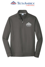 Port & Co™ Performance Fleece 1/4-Zip Pullover Sweatshirt - Tecta America Carolinas LLC