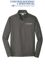 Port & Co™ Performance Fleece 1/4-Zip Pullover Sweatshirt - CRS