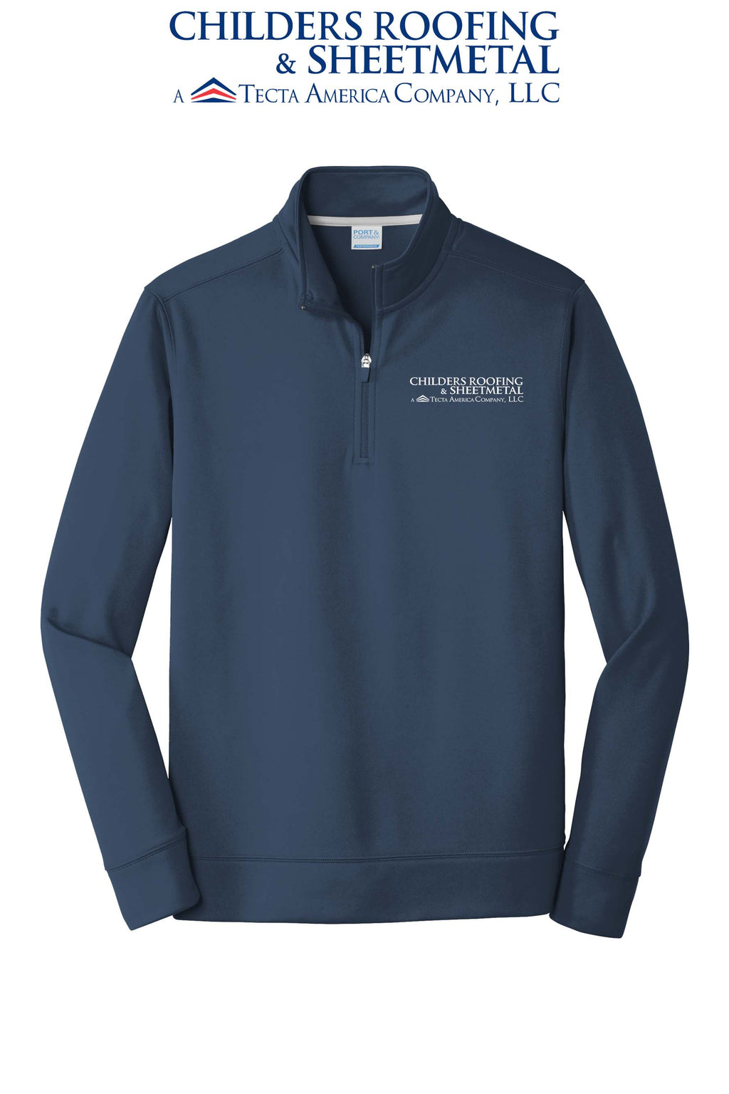 Port & Co™ Performance Fleece 1/4-Zip Pullover Sweatshirt - CRS