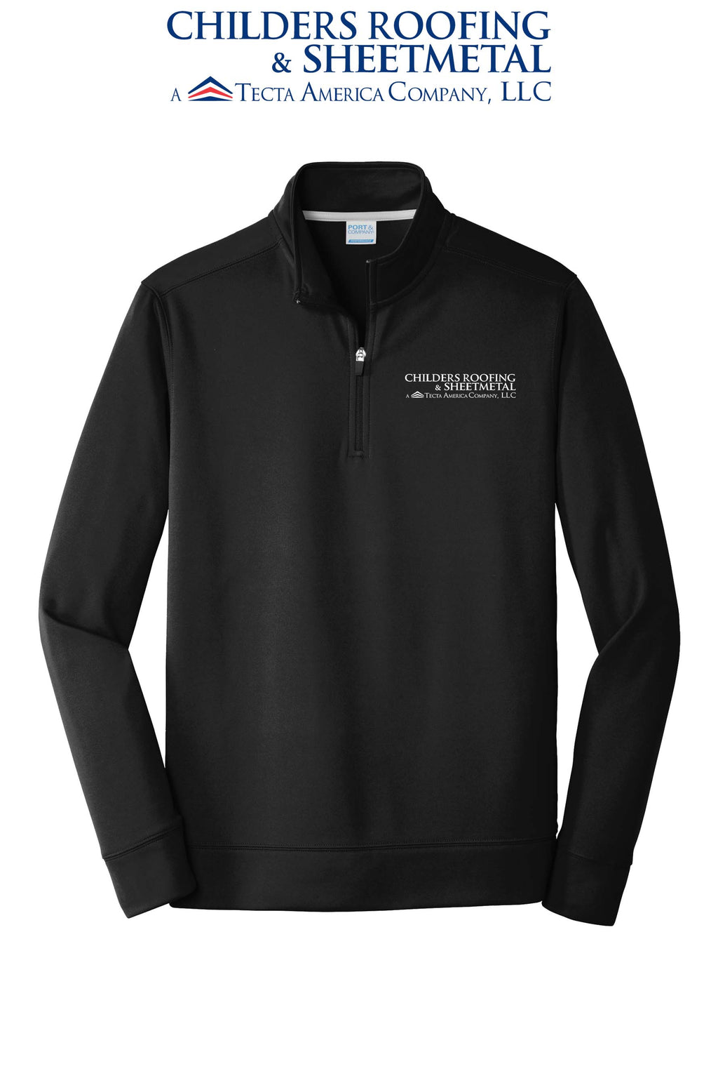 Port & Co™ Performance Fleece 1/4-Zip Pullover Sweatshirt - CRS