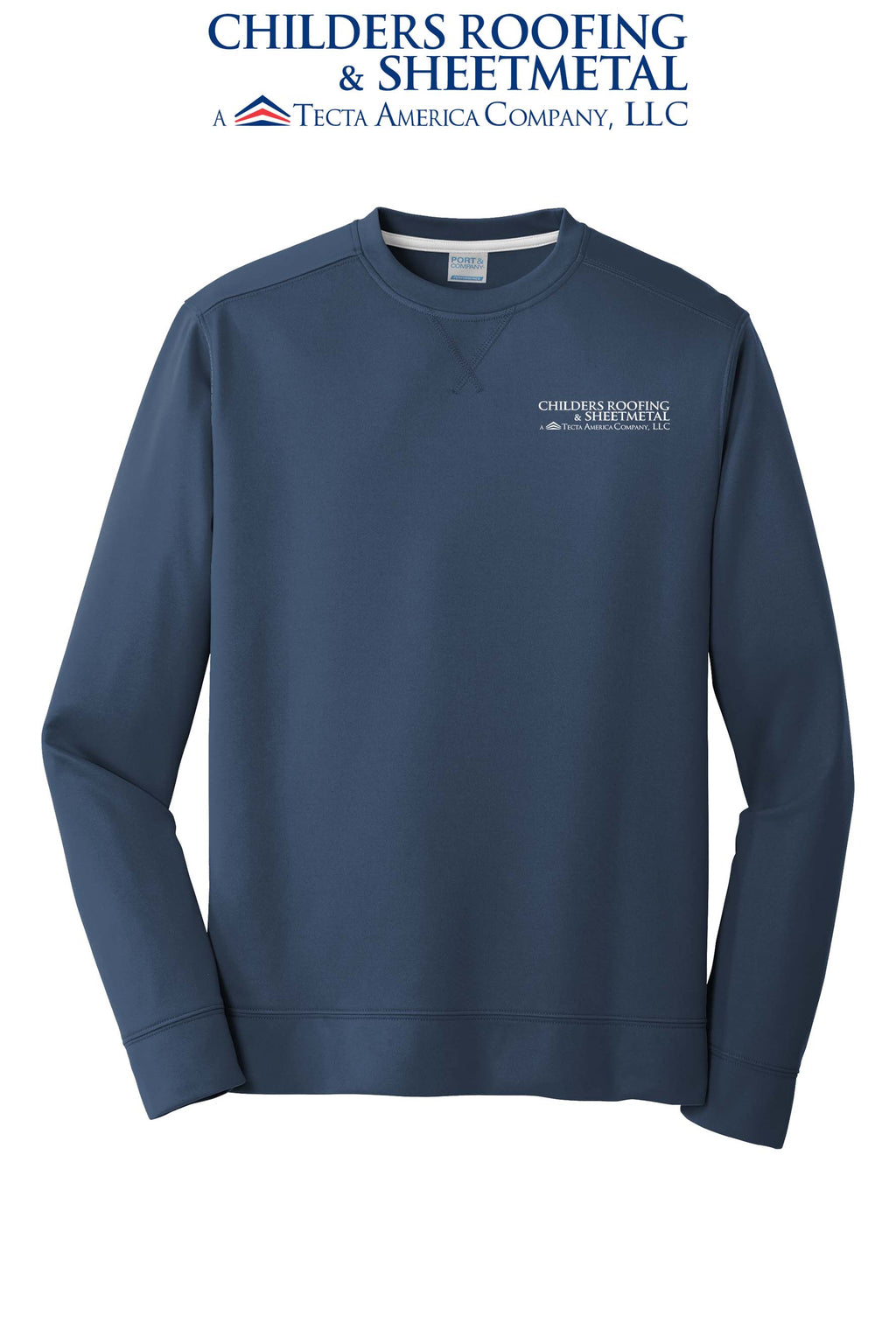 Port & Co™ Performance Fleece Crewneck Sweatshirt - CRS