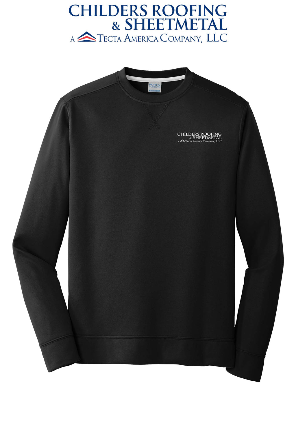 Port & Co™ Performance Fleece Crewneck Sweatshirt - CRS