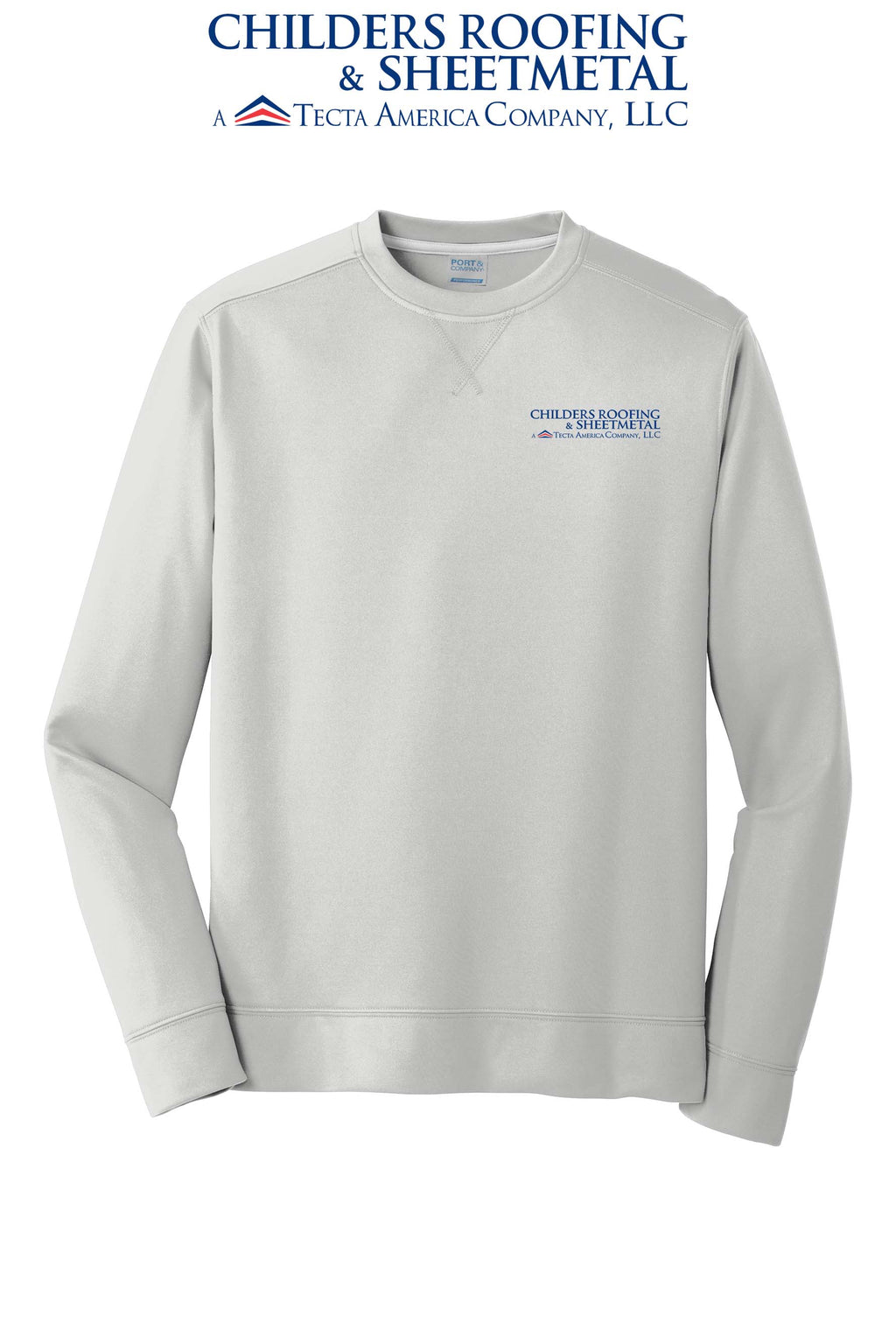 Port & Co™ Performance Fleece Crewneck Sweatshirt - CRS