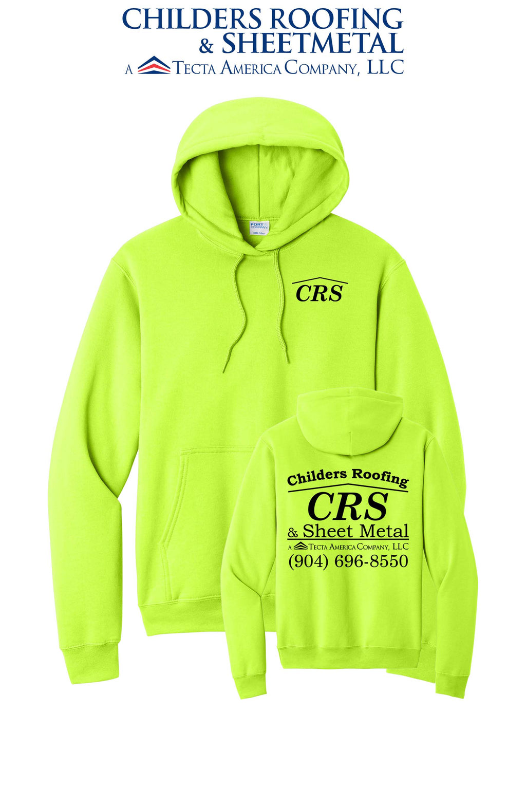 Port & Co™ Core Fleece Pullover Hooded Sweatshirt - CRS