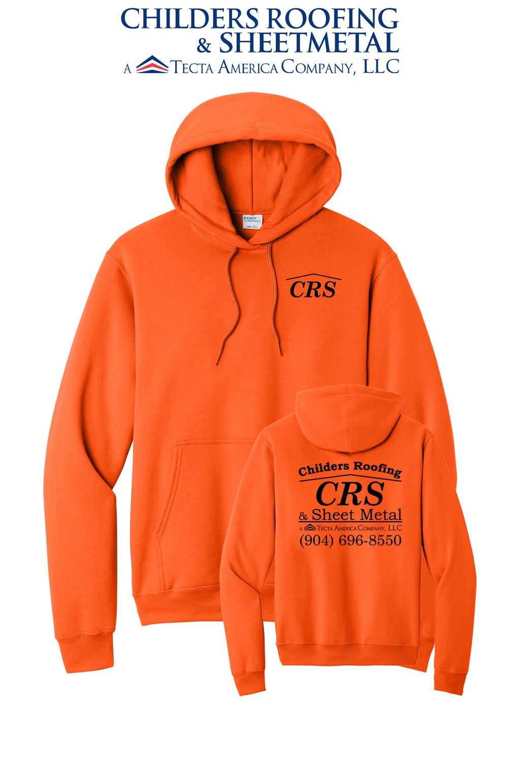 Port & Co™ Core Fleece Pullover Hooded Sweatshirt - CRS