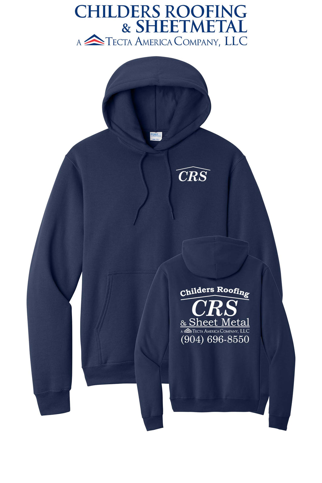 Port & Co™ Core Fleece Pullover Hooded Sweatshirt - CRS