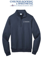 Port & Co™ Core Fleece 1/4-Zip Pullover Sweatshirt - CRS