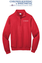 Port & Co™ Core Fleece 1/4-Zip Pullover Sweatshirt - CRS