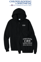 Port & Co™ Core Fleece Full-Zip Hooded Sweatshirt - CRS