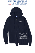 Port & Co™ Core Fleece Full-Zip Hooded Sweatshirt - CRS