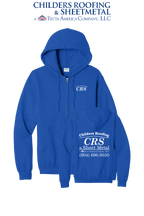 Port & Co™ Core Fleece Full-Zip Hooded Sweatshirt - CRS