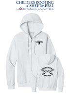 Port & Co™ Core Fleece Full-Zip Hooded Sweatshirt - CRS