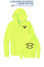 Port & Co™ Core Fleece Full-Zip Hooded Sweatshirt - CRS