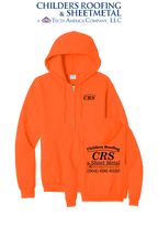 Port & Co™ Core Fleece Full-Zip Hooded Sweatshirt - CRS