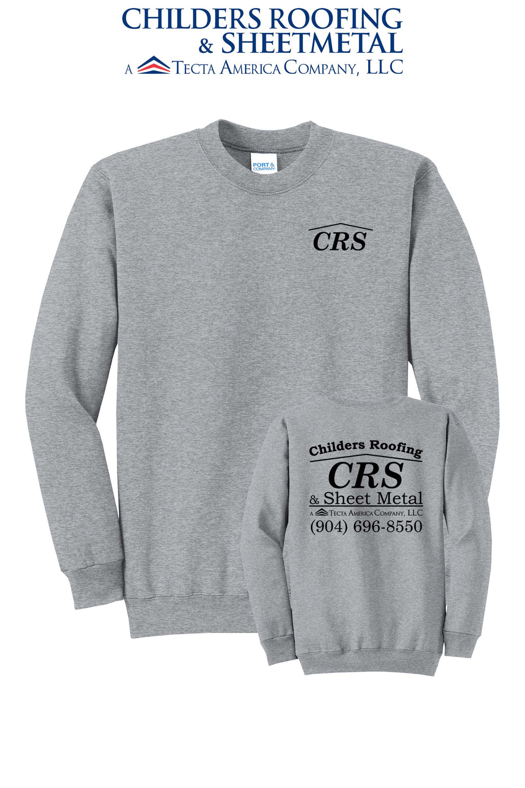 Port & Co™ Core Fleece Crewneck Sweatshirt - CRS