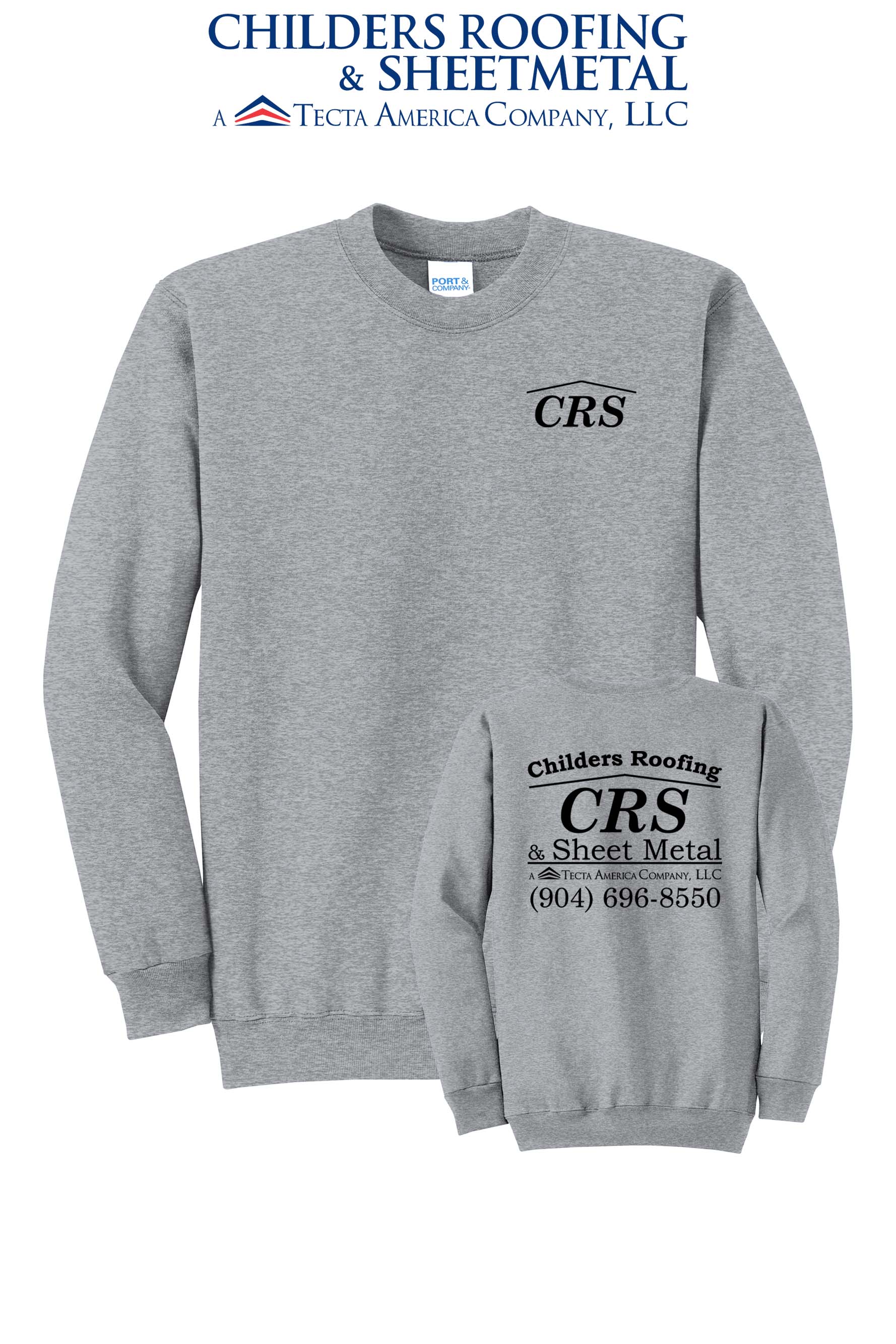 Port & Co™ Core Fleece Crewneck Sweatshirt - CRS