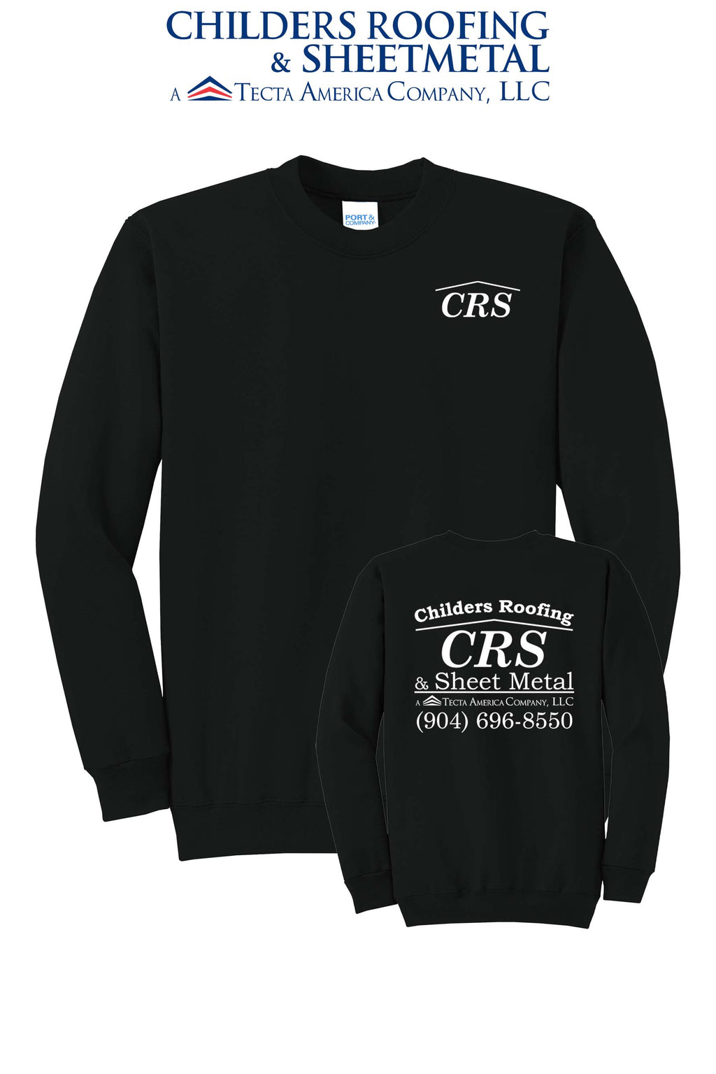 Port & Co™ Core Fleece Crewneck Sweatshirt - CRS