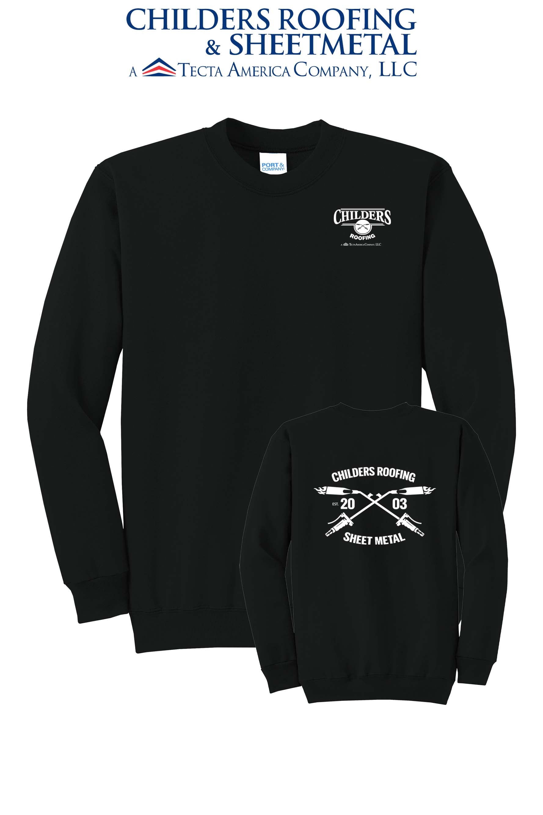 Port & Co™ Core Fleece Crewneck Sweatshirt - CRS