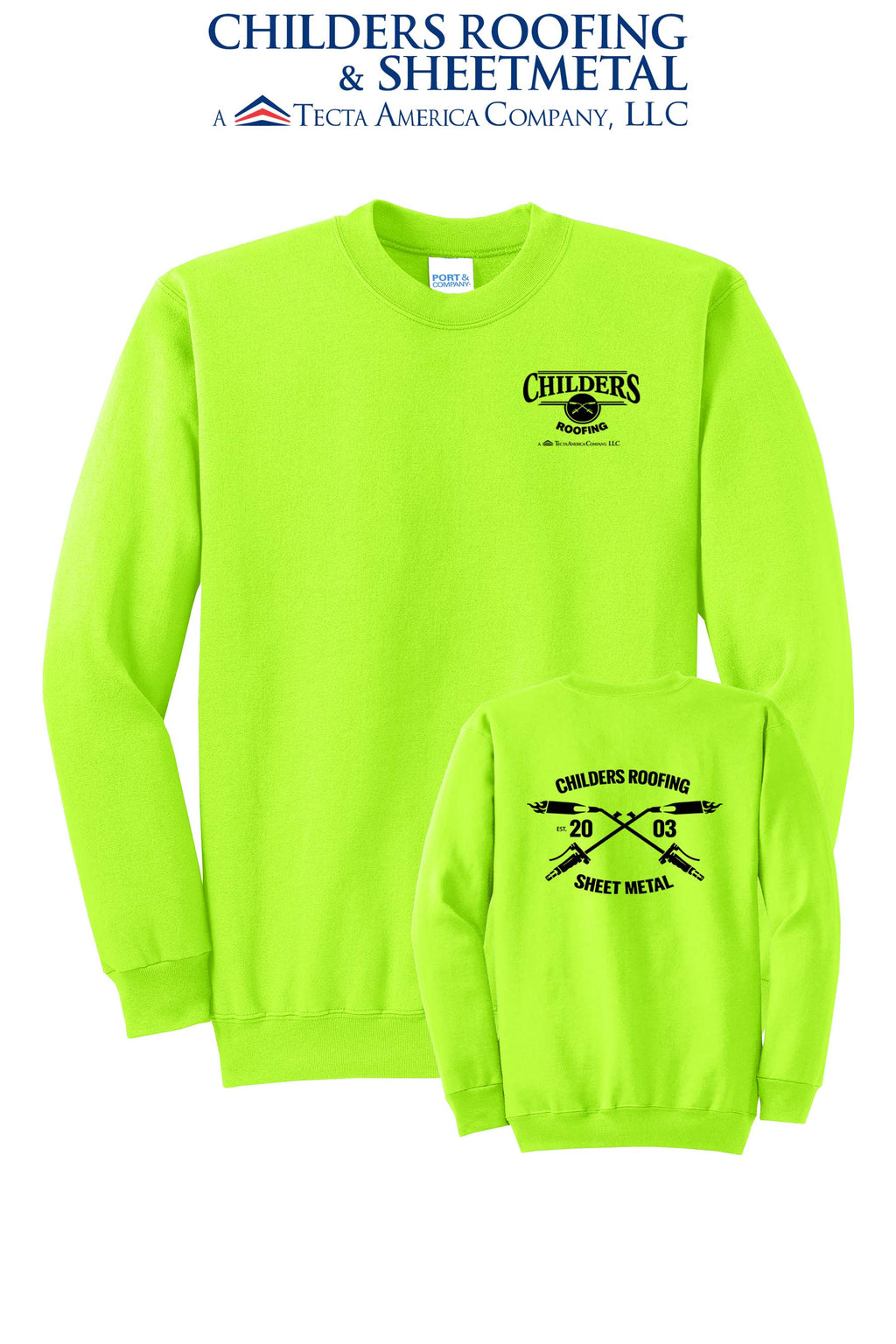 Port & Co™ Core Fleece Crewneck Sweatshirt - CRS