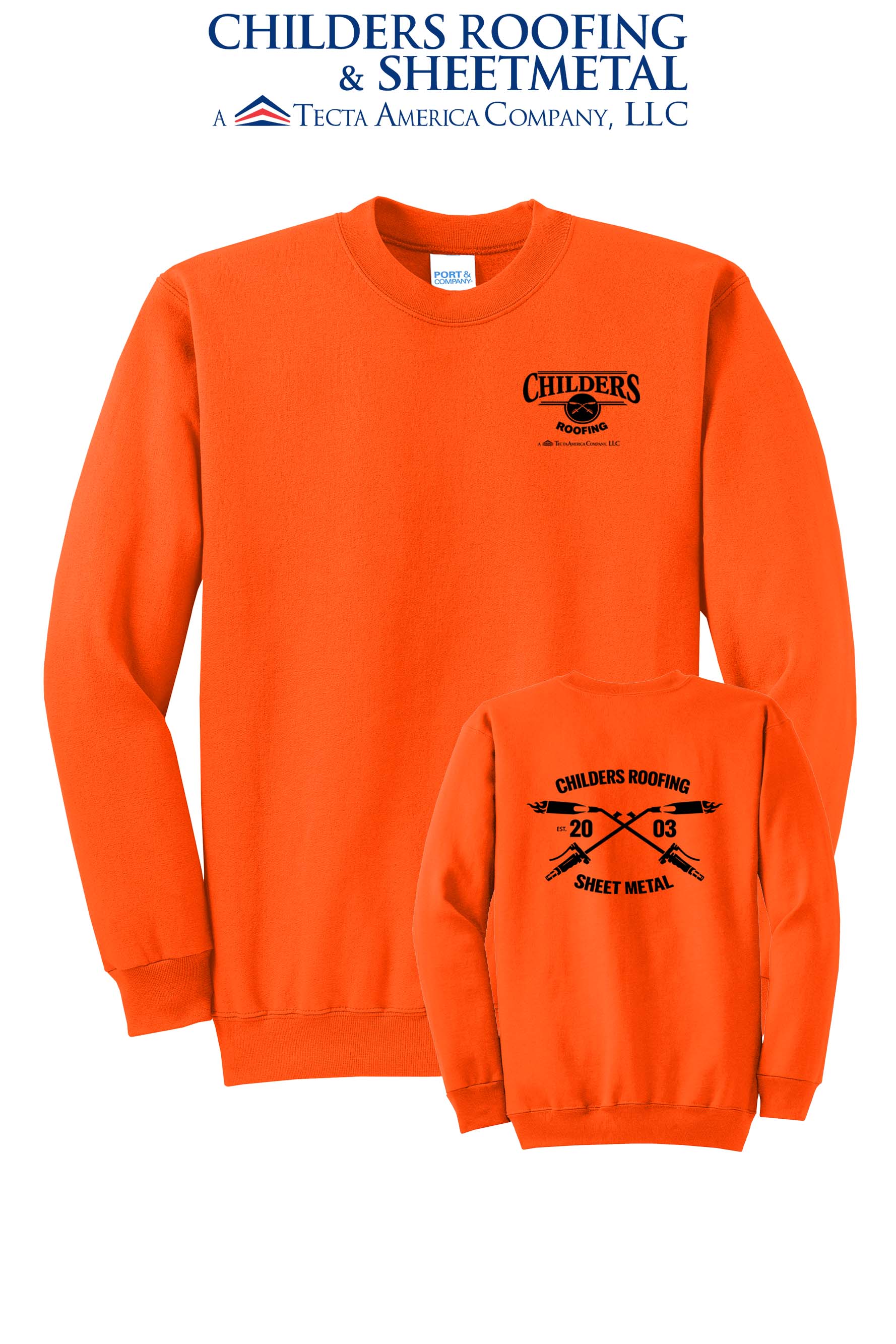 Port & Co™ Core Fleece Crewneck Sweatshirt - CRS