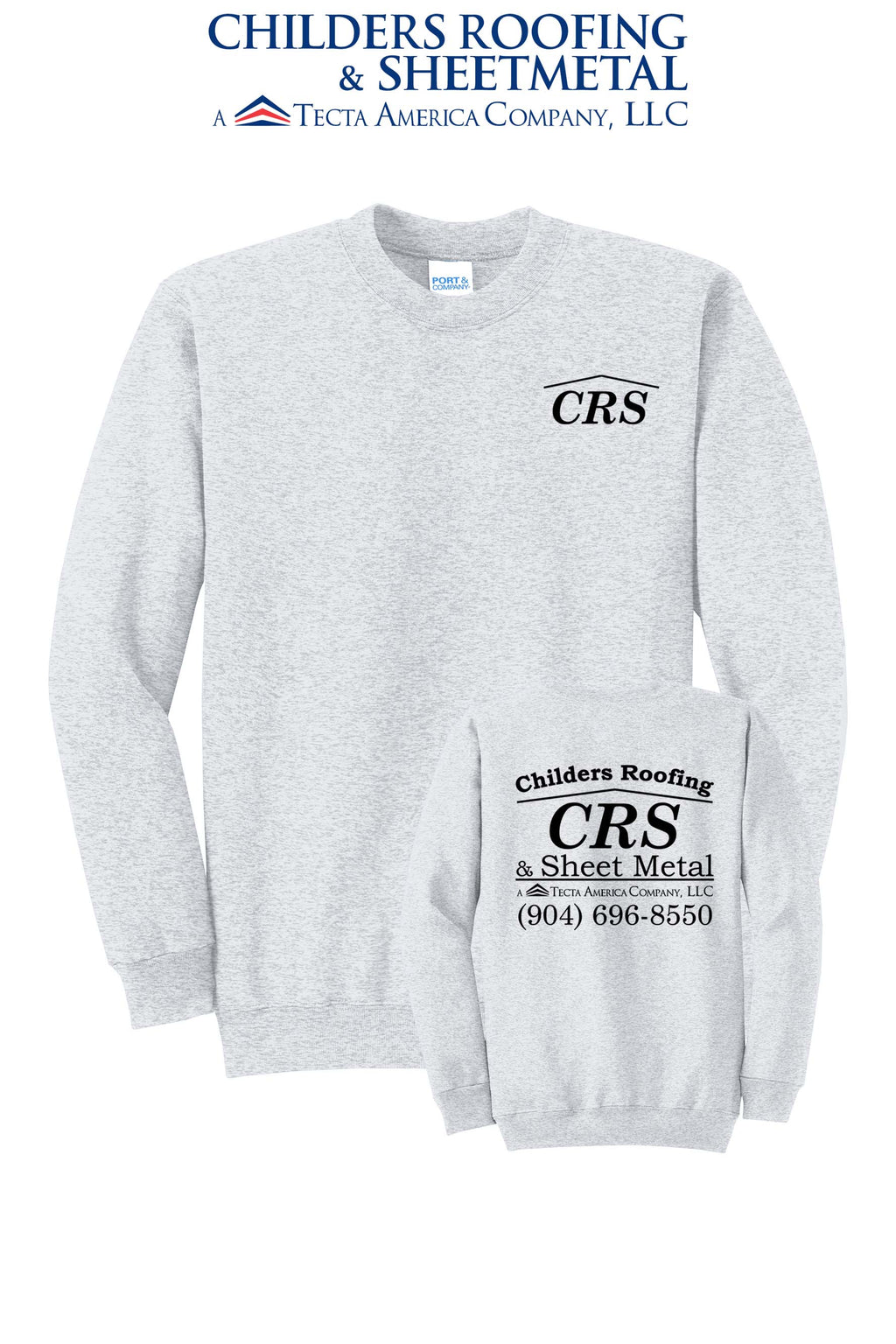 Port & Co™ Core Fleece Crewneck Sweatshirt - CRS
