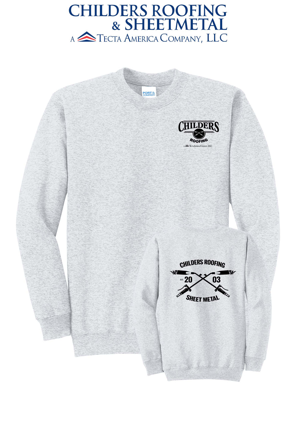 Port & Co™ Core Fleece Crewneck Sweatshirt - CRS