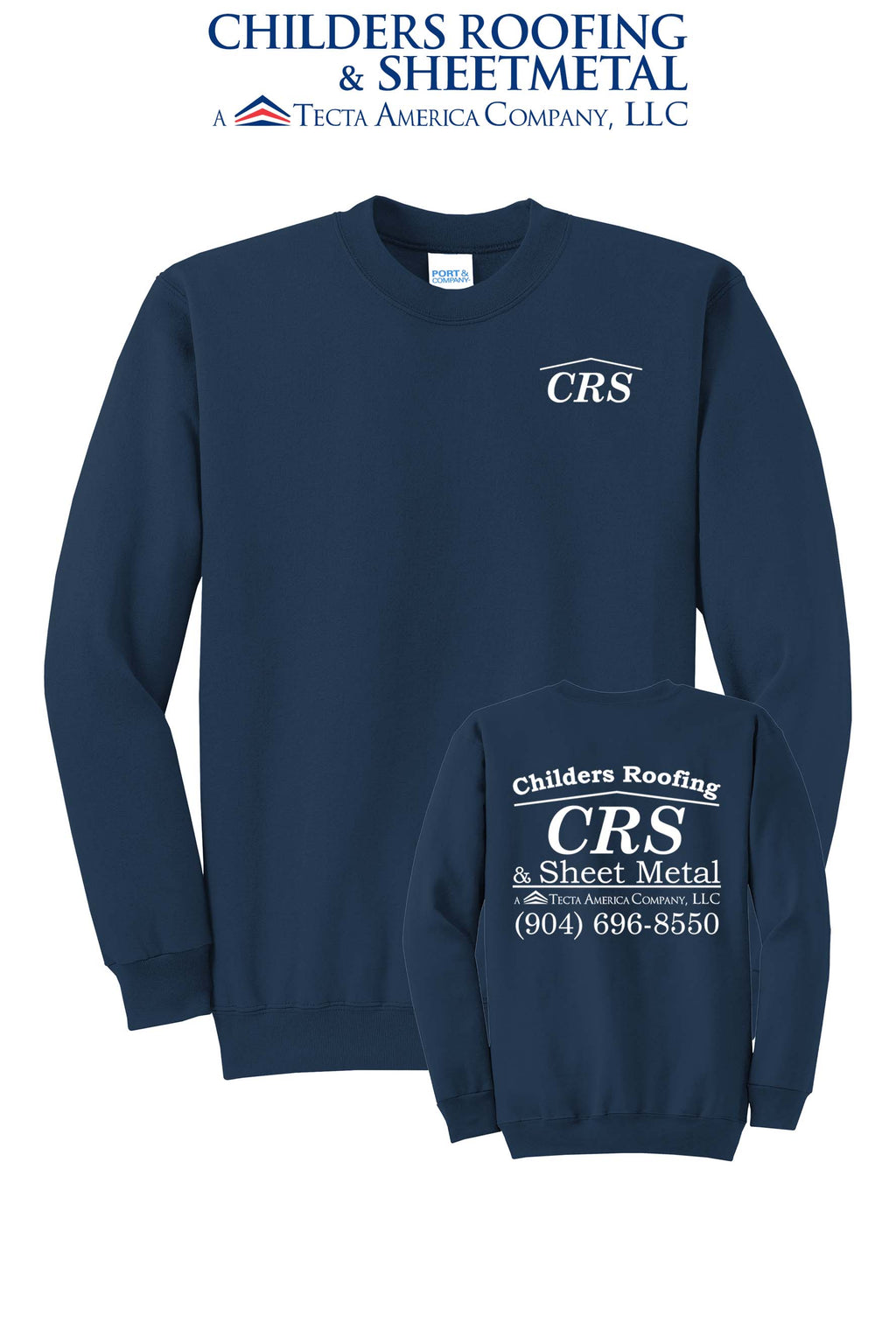 Port & Co™ Core Fleece Crewneck Sweatshirt - CRS
