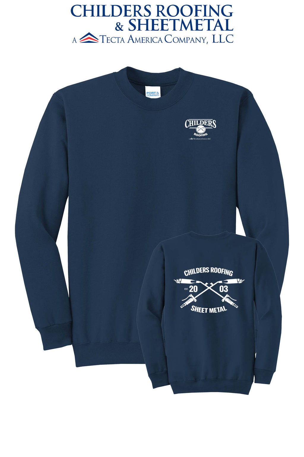 Port & Co™ Core Fleece Crewneck Sweatshirt - CRS